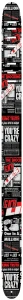 Perri's 6002 2.5" Guns n Roses - pasek do gitary