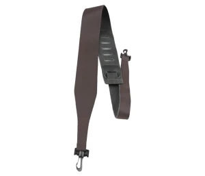 Perri's 2190 2.5” Brown Leather Banjo Strap with Plastic Swivel Hook - pasek gitarowy