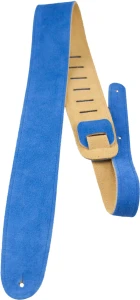  Perri's 208 2.5" Suede Electric Blue - pasek do gitary