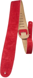 Perri's 203 2.5" Suede Red - pasek do gitary