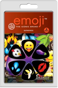Perri's EMO9 Emoji Naughty - komplet kostek do gitary