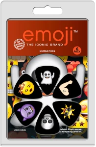  Perri's EMO8 Emoji Popular Faves - komplet kostek do gitary
