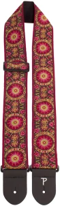 Perri's 7140 2,5" Burgundy Mandala Jacquard - pasek do gitary