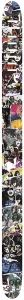 Perri's 8041 2,5" Vinyl Kiss - pasek do gitary