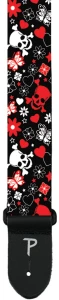   Perri's 7020 2" Poly The Skulls - pasek do gitary