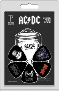 Perri's ACDC3 AC/DC - komplet kostek do gitary