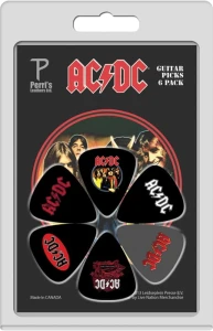  Perri's ACDC1 AC/DC - komplet kostek do gitary