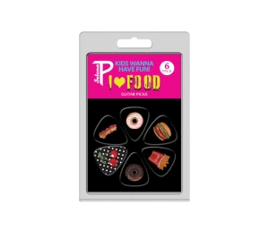 Perri's SP01 I Love Foods - zestaw kostek do gitary