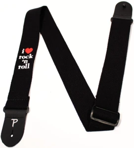 Perri's 7042 2" Cotton I Love Rock'n Roll - pasek do gitary