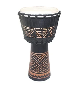 KG Djembe JM 50-04 Black Jammer Full African Craving