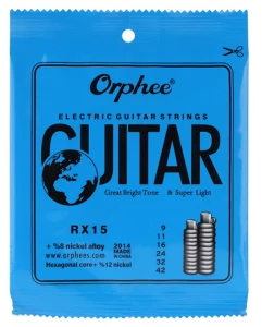 Orphee RX15 9-42 - struny do gitary elektrycznej