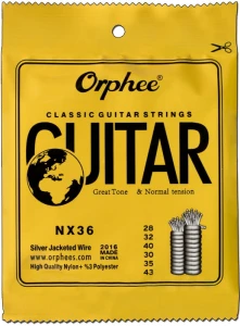    Orphee NX36 - struny do gitary klasycznej