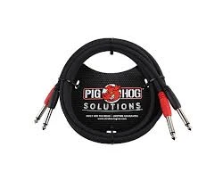 Pig Hog PD-21406 - kabel 2 x jack 6,3 mm mono