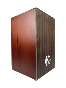 KG Cajon BSP FS Cocoa Brown Ebony Fixed Snare
