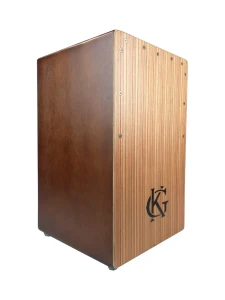 KG Cajon BSP FS Walnut Zebra Fixed Snare	