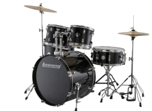 Ludwig Accent Drive Black LC1751 - zestaw perkusyjny