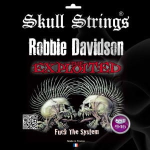  Skull Strings Robbie Davidson "The Exploited" 9-46 - struny do gitary