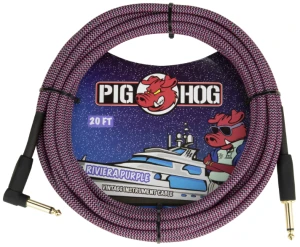 Pig Hog PCH20RPPR Riviera Purple - kabel instrumentalny