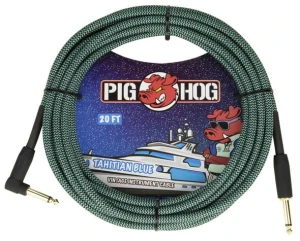 Pig Hog PCH20TABR Tahitian Blue - kabel instrumentalny