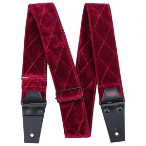Coffin CFS-CNTRD Pasek The Count Red Velvet - pasek do gitary