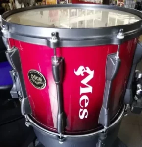Mes MPZ1412 #54 Pure White Marching Snare - werbel marszowy
