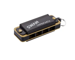 Swan Mini SW4-1 Black - mini harmonijka ustna