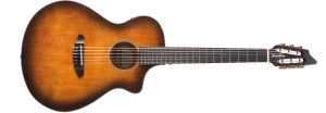 Breedlove Discovery Concert Satin Bourbon Nylon CE Engelmann Mahogany - gitara elektroakustyczna