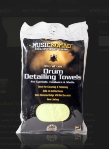 Music Nomad Microfiber Drum Towels MN210 - środki czyszczące