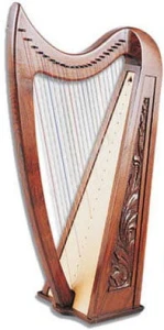 Halifax 2752 Solid Rosewood Harp - harfa celtycka
