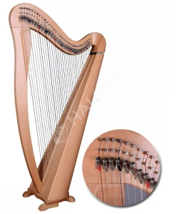 Halifax 2783 Round Back Harp 34 - harfa