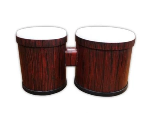 KG Bongo Faux Wood Red PCV KB-FW2