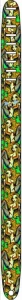 Perri's 2729 2.5" Tattoo Johnny - pasek do gitary