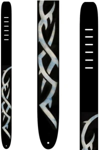 Perri's 40 Air Brushed Silver Tribal - pasek do gitary