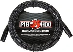  Pig Hog PHM20BKW - kabel mikrofonowy 6m