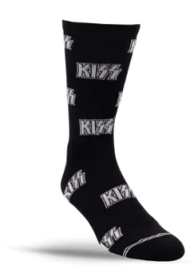 Perri's KSA301 Black Short - Skarpetki KISS