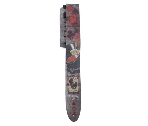 Perri's 11025 2,5" Dead Draw Alchemy Direct To Leather - Pasek gitarowy