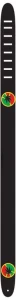 Perri's 908 2" High Res Peace Leaf - pasek do gitary