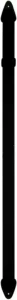 Perri's 98 2" Nylon Black - pasek do gitary