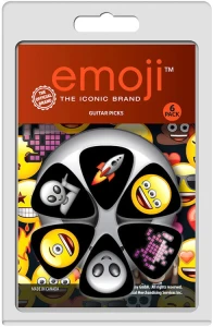 Perri's EMO2 Emoji Alien - komplet kostek do gitary