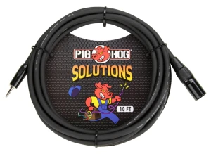 Kabel TRS do XLR - Pig Hog PX-M35XM10 3,5mm TRS XLR M