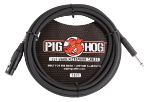 Kabel Mikrofonowy - Pig Hog PHM10Z Hi-Z