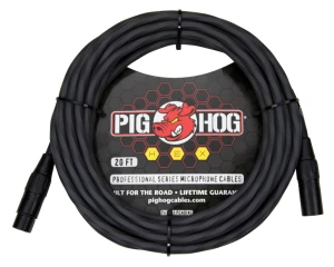Kabel XLR - Pig Hog PHMH20GR Hex Grey