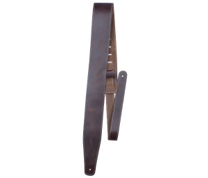 Perri's 7050 2,5" Oil Leather Brown - Pasek do Gitary