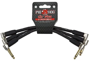  Pig Hog PHLIL6BK - komplet łączeniówek do efektów