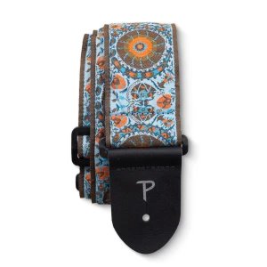Perri's 7143 2,5" Blue Mandala Jacquard Pasek do Gitary