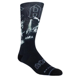 Perri's ACA305-001-O-M AC/DC Black Skarpety