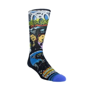 Perri's AEB302-400-O-M Aerosmith Dye Sublimation Crew True Blue Skarpety