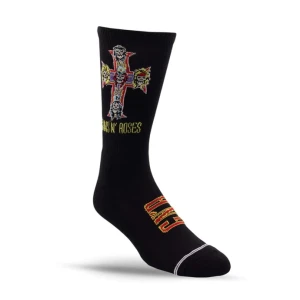 Perri's GRA302-001-L Guns N' Roses Appetite For Destruction Crew Black Skarpetki