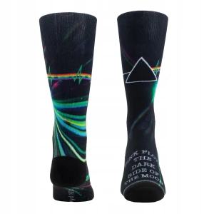 Perr's PFA307-001-O Pink Floyd DYE Sublimation Black Skarpety