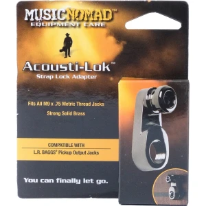 Music Nomad Acousti-Lock Strap Lock Adapter Metric Jacks MN271